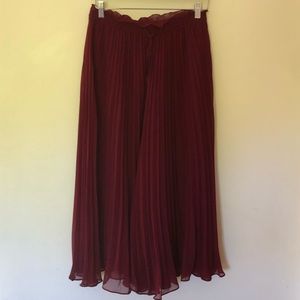 Zara culottes wide leg pant